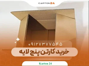 خرید کارتن پنج لایه